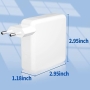 Cargador Mac Book Pro Adaptador de corriente magnético con punta en T de 60 W