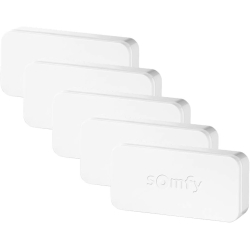Somfy 2401488 Vibrationsmelder und Öffnung von Türen und Fenstern, 5 Stk