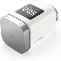 Termostato de radiador Bosch Smart Home II con función app, compatible con Amazon Alexa, Apple HomeKit, Google Home