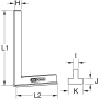 KS TOOLS 300.0214 - Stahlaufsatz Klasse I, Vierkant, Länge 300 mm