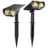 Luces solares para exterior Linkind, 800 lúmenes con 22 LED, 3 niveles de brillo