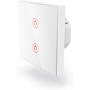 Hama | Smart Wi-Fi & touch switch, Alexa/Google Home compatible, timer, app control, white color [energy efficiency class A+]