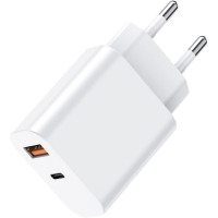 Fast charge your device: 30W USB-C charger with two PD 3.0 ports