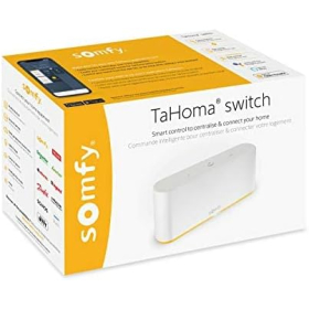 Somfy 1870595 — переключатель TaHoma, интеллектуальный пульт дистанционного управления для управления домом, io, RTS и технологией Zigbee 3.0, совместимый с Google Assistant, Alexa и Homekit