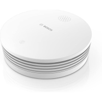Bosch Smart Home Smoke Detector II, with app function and replaceable battery, compatible with Apple HomeKit