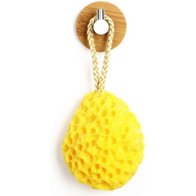 4 Piezas Ganchos de Pared de Bambú, Ganchos de Bambú de Acero Inoxidable, Ganchos de Bambú Autoadhesivos, Sin Perforaciones, Ganchos para Toallas de Acero Inoxidable y Bambú para Baño, Inodoro, Cocina (Plata)