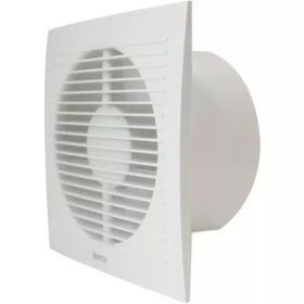 Bathroom fan Ø 100mm white with timer and humidity sensor - Standard EE100HT