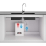 GRIFEMA Irismart - Küchenarmatur für Niederdruck-Wasserversorgung, Spültischbatterie, Stahl [Energieeffizienzklasse A+].