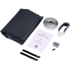 Apalus VP Magnetic Door - Heavy Duty Moskitoschutz, automatisch von oben nach unten schließend, hält frische Luft herein und Ungeziefer heraus (90x210CM, Schwarz)