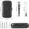Vinabo Kit de destornilladores de precisión 32 en 1 - Juego de herramientas magnéticos Kit reparación de electrónica de bricolaje para PC, Tablet, Laptop,Gafas,Reloj, Smartphone