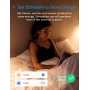 Meross Interruptor de Pared Inteligente, 1 Vía, 1 Canal, Wi-Fi Interruptor, Compatible con Apple HomeKit Siri, Alexa, Google Assistant y SmartThings (Se Requiere un Cable Neutral)