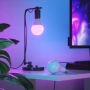 Розумна світлодіодна лампа Nanoleaf Essentials E27 RGBW з регульованою яскравістю - світлодіодні ліхтарі з різьбленням 16 млн кольорів і Bluetooth, сумісна з Google Home Apple Homekit