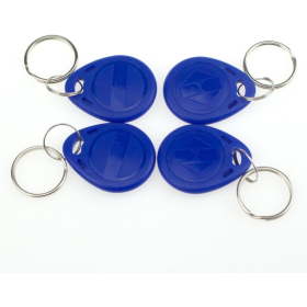 RFID-брелок HFeng 125 кГц T5577 / EM4305, що записується, NFC-мітки, токен, безконтактна ідентифікація, контроль доступу, ключ, брелок-картка для охоронної системи входу, колір синій (50)