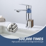 HOMELODY Bathroom faucet chrome 