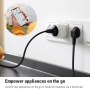 Eve Energy - Switchable smart plug, TÜV certified, power metering, time schedules, turn devices on and off, no bridge required, Bluetooth/Thread, Homekit