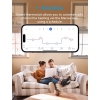 Termostato inteligente WiFi Meross para calderas de gas y agua, compatible con Apple HomeKit, Alexa y Google Assistant.