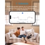 Meross WiFi smart boiler thermostat, wall heating thermostat for gas/water boilers, compatible with Apple HomeKit, Alexa, Google Assistant