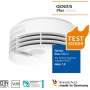 Hekatron Genius Plus Edition 2021 - Smoke detector with batteries and stickers