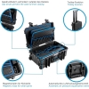 B&W Profi Case JUMBO6600 – Robust black toolbox, B&W International