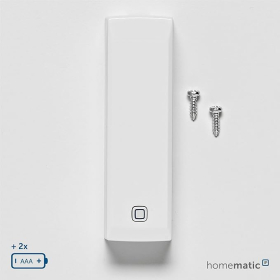 Homematic IP Розумний домашній датчик нахилу та вібрації, компактний датчик визначає положення та зміни вібрації, 151979A0 