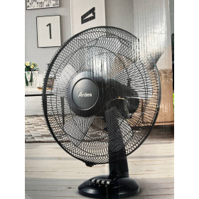 Настольный вентилятор Ardes 40 см, с функцией вращения, 5 лопастей, 3 режима скорости