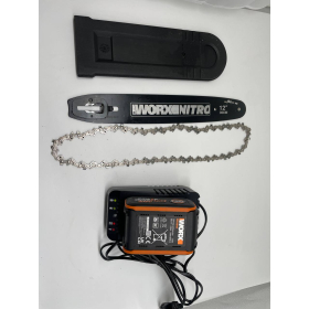 WORX WG350E Nitro 20V Cordless Chainsaw with Battery and Charger
