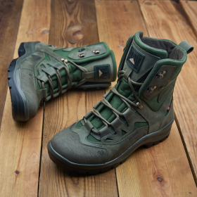 Botas tácticas de combate de invierno PAV 801 color caqui