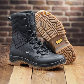 Botas tácticas de combate de invierno PAV HARLAN 805, color negro, cómodas