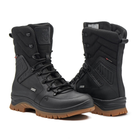 Botas tácticas de combate para media temporada PAV 805, color negro.