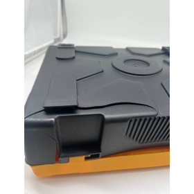 Taladro/atornillador de impacto inalámbrico de 21 V sin escobillas, 120 Nm, 2 baterías y 35 accesorios.