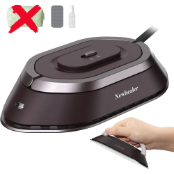Newbealer mini travel iron with switchable voltage 220 V/120 V