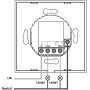 hama | Wi-Fi Inteligente y Interruptor Táctil, Compatible con Alexa/Google Home, Temporizador, Control por App, Color Blanco [Clase de eficiencia energética A+]