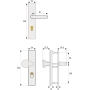 Door handle ABUS 203510