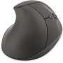 DIGITUS DA-20155 Wireless Ergonomic Mouse, Vertical, 6D (Buttons), Rechargeable Battery Black