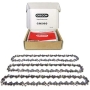 Oregon 3-pack saw chain 3/8" LP for 25 cm rail - 40 drive links, 1.3mm - low-kickback chain compatible with Black & Decker, Ryobi, Ferrex, Primaster and others