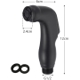 STOAT® practical shower head. Suitable for bathroom and kitchen sink