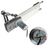 Toplionace 12V/24V DC Reciprocating Linear Actuator with Speed Controller 3-15cm Stroke 90RPM