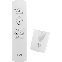 HOMEPILOT DuoFern mando a distancia portátil estándar (6 canales) 9491 – mando a distancia para sus dispositivos DuoFern