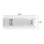 CICMOD OSAN - 2800 mAh battery for Wii remote control (White)