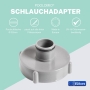 Adaptador de manguera de aspiración para conectar aspiradores de suelo/piscina con sistema de filtrado de 32 mm