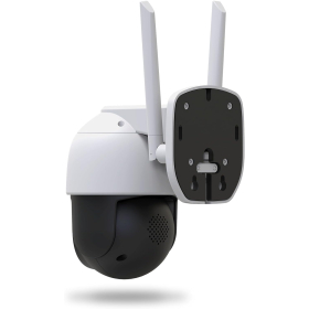 Вулична PTZ камера Overmax CAMSPOT 4.95 QHD, 4 МП, кольоровий нічний режим з кутом повороту 60 м, 355°/90°, кут огляду 100°, сигналізація руху, двосторонній звук