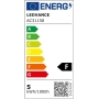 Osram E14 Base Classic B 40 LED-Leuchtmittel | 4,9 W — 40 W entspricht Glühlampe, Kerzen/mattes LED-Leuchtmittel, warmweiß — 2700 K, 3 Stück (1er Pack) [Energieklasse F]