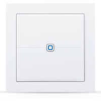 Homematic IP Smart Home 155342A0: Großer, flexibler Wandschalter, weiß