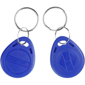 FST 100pcs EM 125KHz EM4100 брелоки RFID картки контролю доступу RFID брелоки TK4100 Smart ID картка тільки для читання (синій)