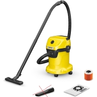 Wet and dry vacuum cleaner Kärcher WD 3 V-17/4/20, 1000 W, 17 l, 2 m hose
