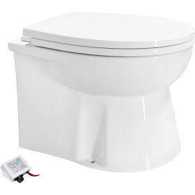 RV Boat Electric Toilet 12V Powerful Home Use Macerator Pump with On/Off Switch to Control Flush