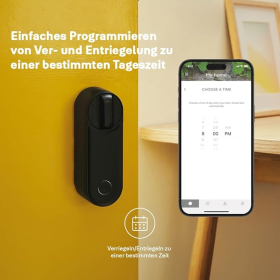Cerradura inteligente Yale Linus Smart Lock L2 – Plateada, entrada sin llave, controlada a través de la aplicación Yale Home