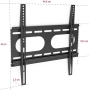 Hama TV wall mount – Suitable for screens from 32 to 56 inches, VESA up to 400x400