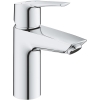 GROHE QUICKFIX Start - mezclador monomando de lavabo (ahorro de agua, tamaño S, incl. herramienta de instalación 3 en 1, fijación rápida), cromado