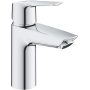 GROHE QUICKFIX Start - single-lever basin mixer (water-saving, S-size, incl. 3-in-1 installation tool, quick attachment), chrome